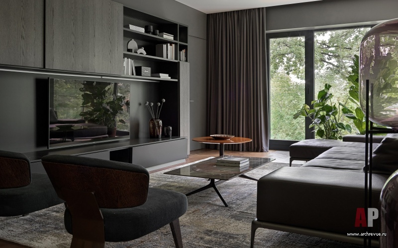 ЖК «Парк Рублево»三室公寓室内设计丨Шапошников Михаил-11