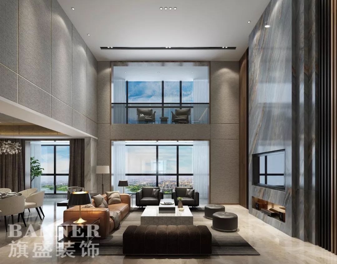 段峰打造 490㎡现代私宅,观景房的慢生活美学-14