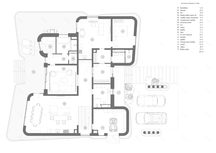 Дом Бабочка(“蝴蝶”住宅)丨Бюро ARXY(ARXY工作室)-13