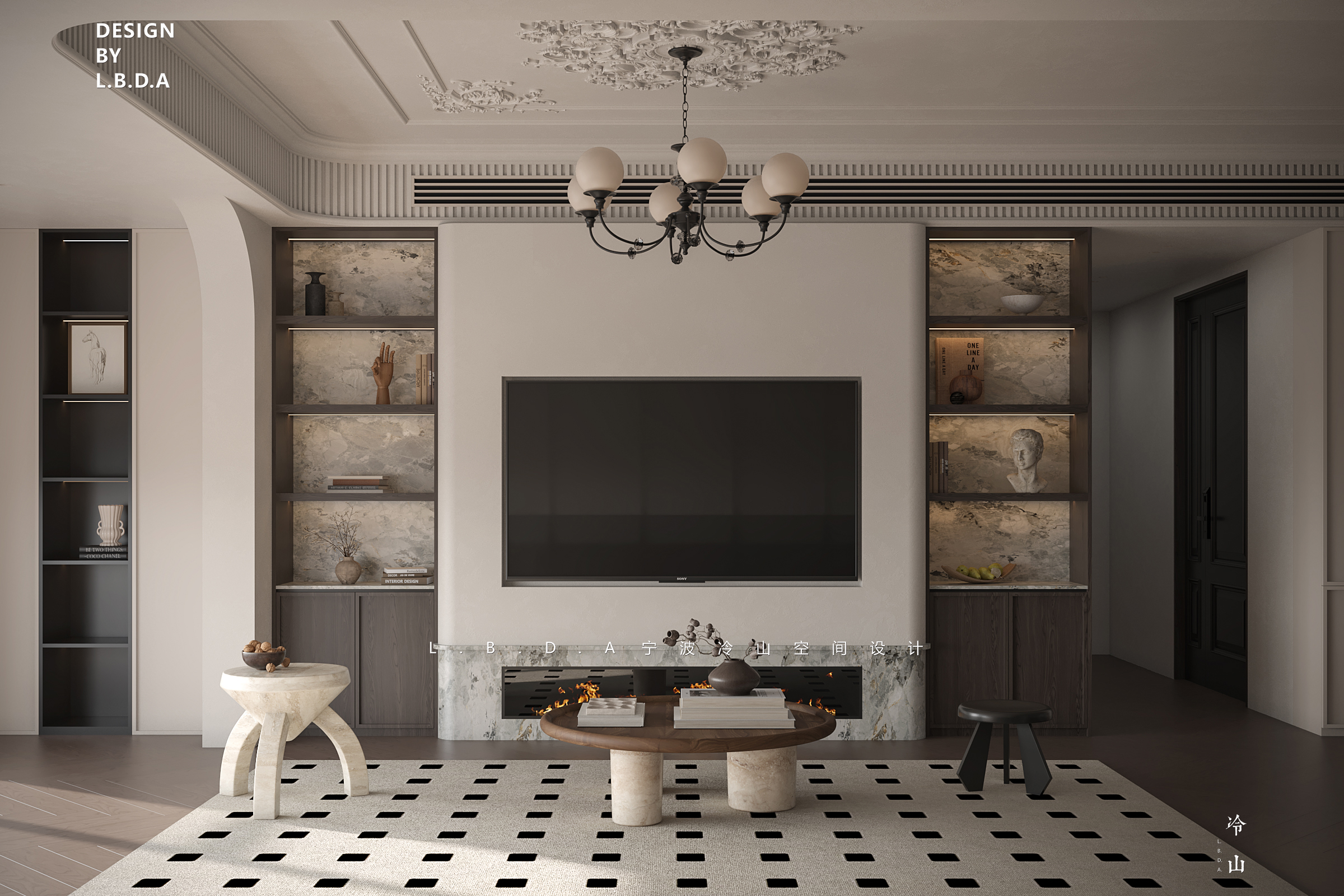 建发嫚云丨150㎡中古法式-3