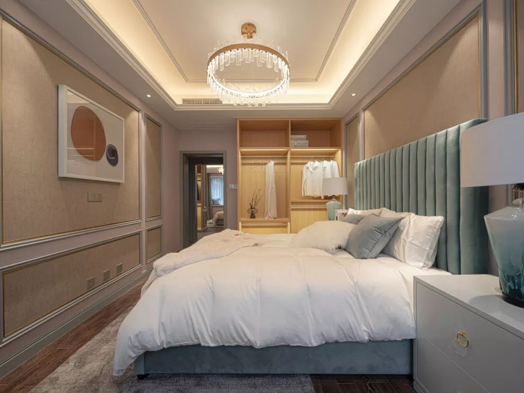 轻奢风金堂琅园 132㎡家居设计,打造精致舒适生活-52