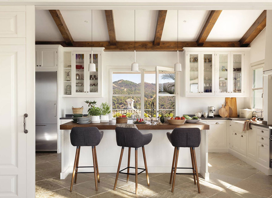 瑞典设计师打造西班牙白色梦幻度假屋-6