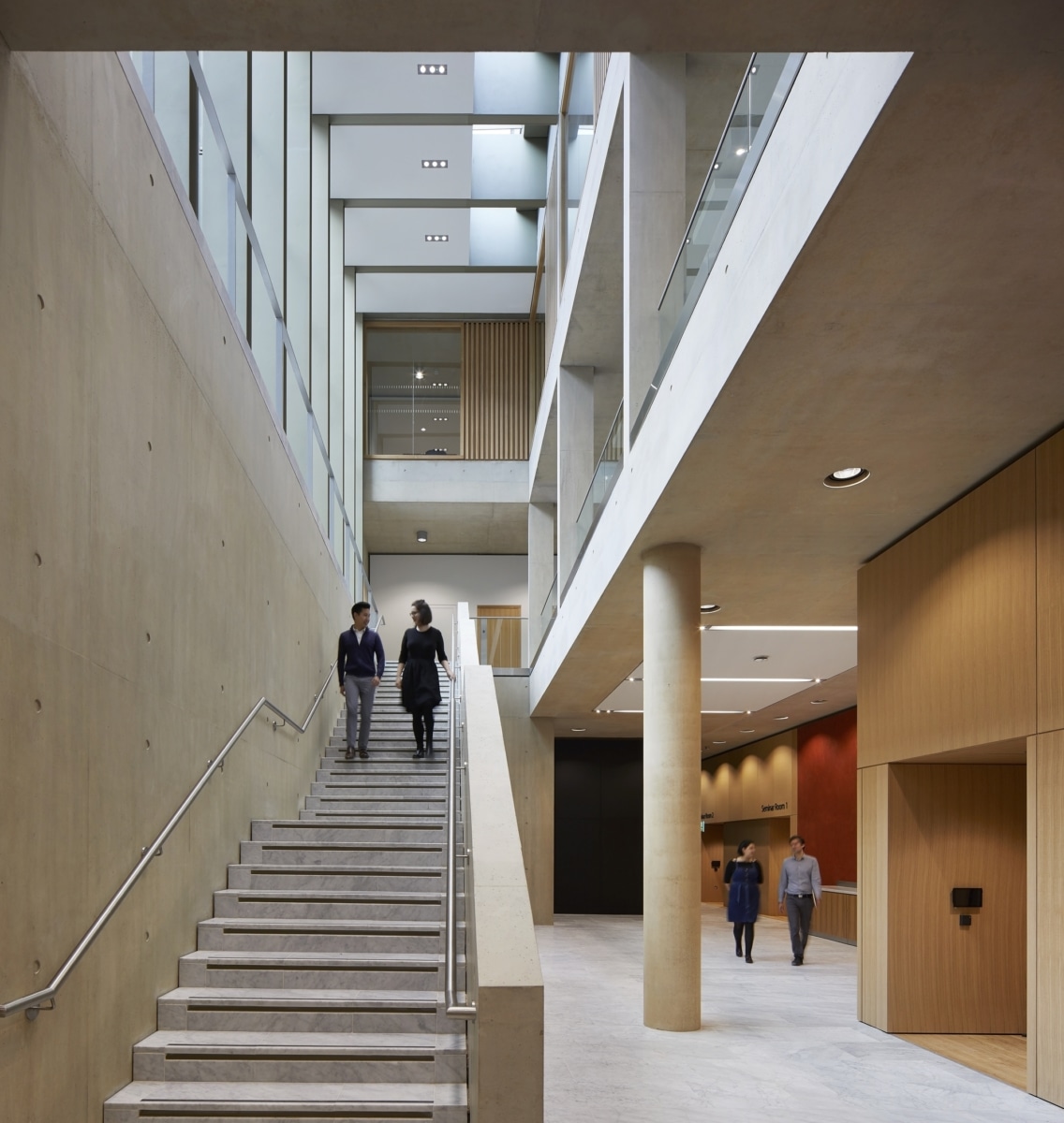 剑桥商学院 Simon Sainsbury 中心丨英国剑桥丨Stanton Williams Architects-13