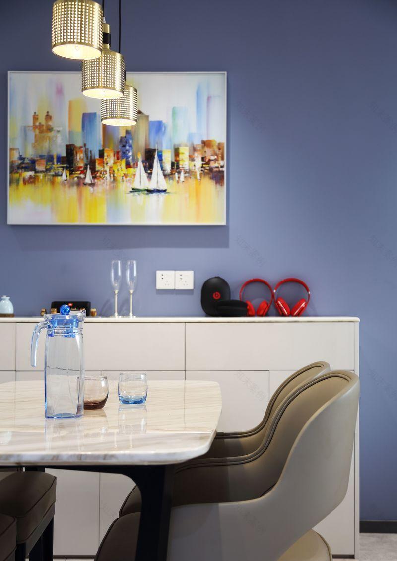 蓝野芳华 · 福田彩虹新都花园 142 平现代北欧风住宅设计丨中国深圳-3