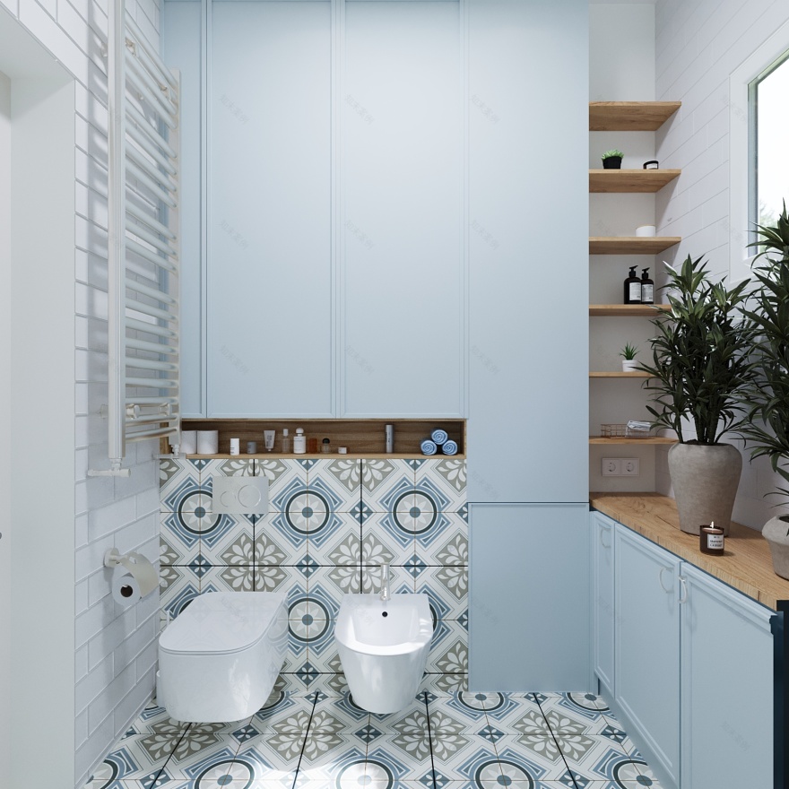 Boho-Scandinavian Two-Story Family House-11