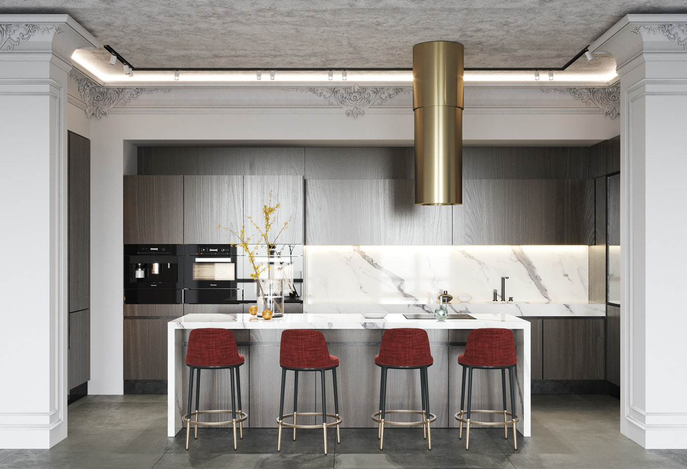 高级灰色系公寓设计 既沉稳又大气！-5