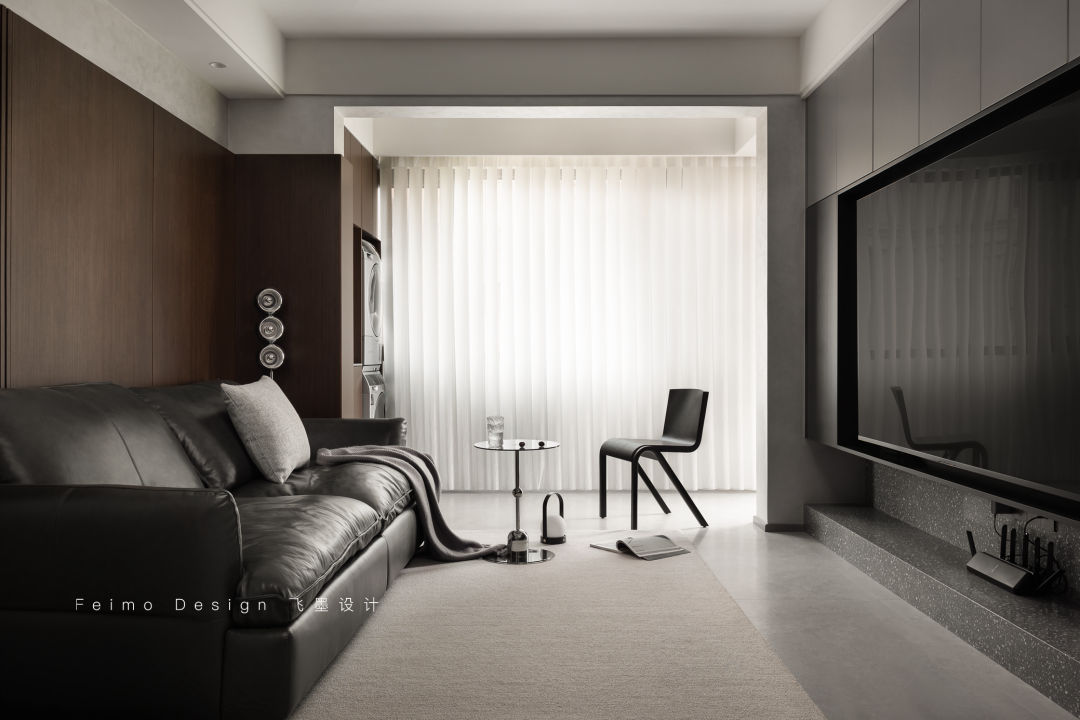 95㎡极简婚房丨飞墨设计-37