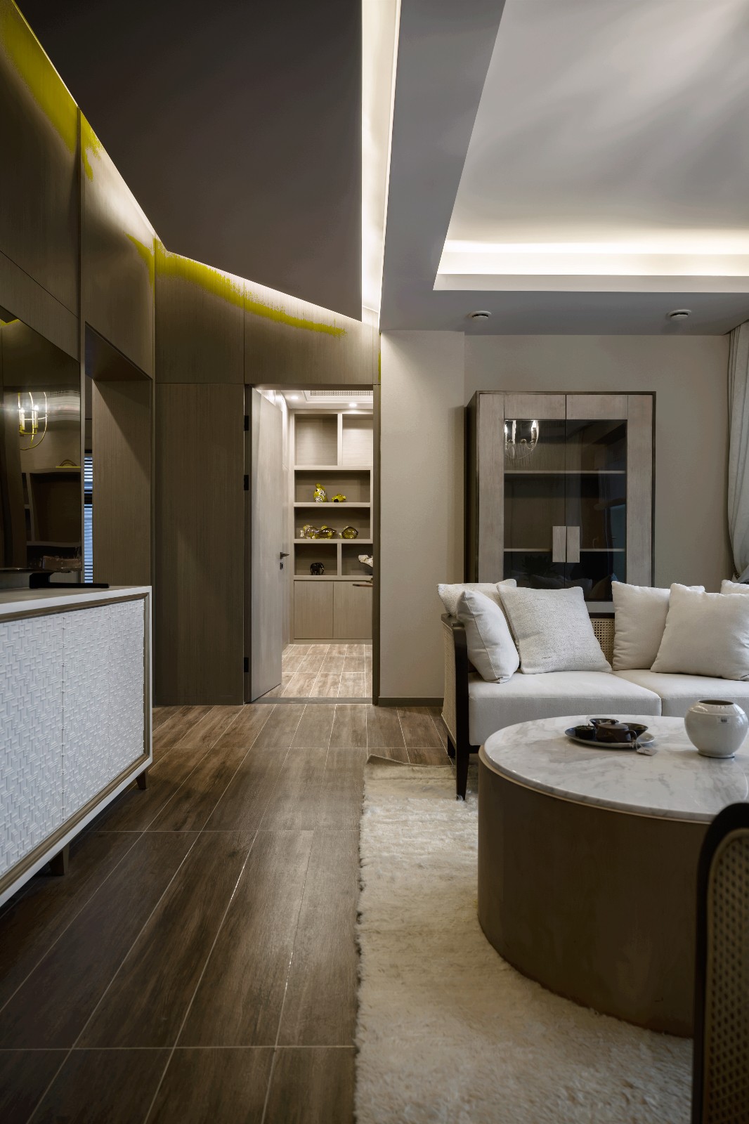 一线江景大宅，现代东方韵味与居家温情完美融合-48