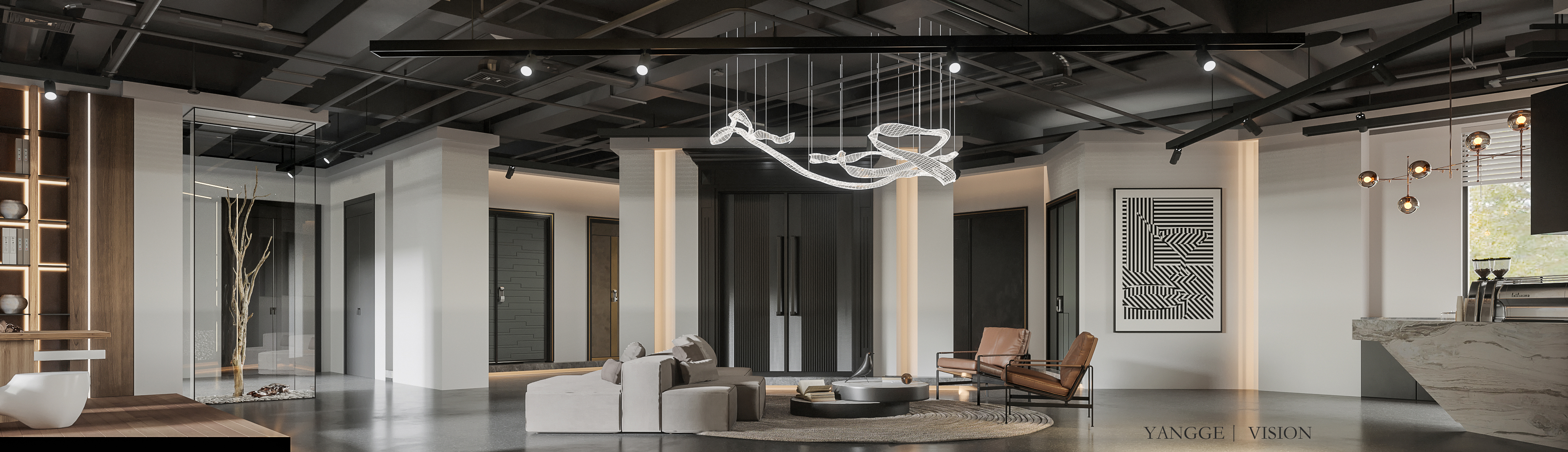 PSCC 门展厅——现代简约风格的魅力展示-4