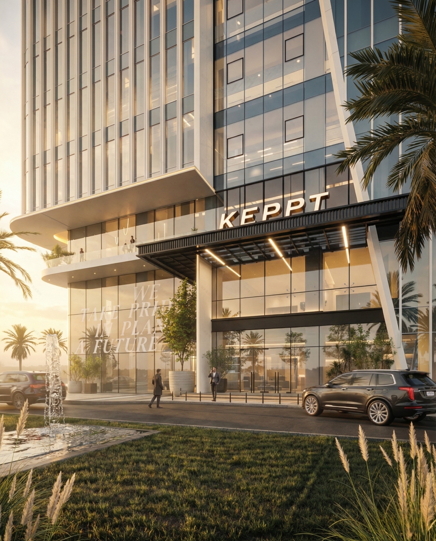 埃尔比勒办公塔楼外观丨Horizons A.E.-9