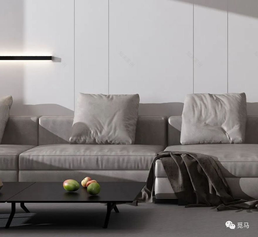 中性灰的黑白色空间丨KZdesign-18