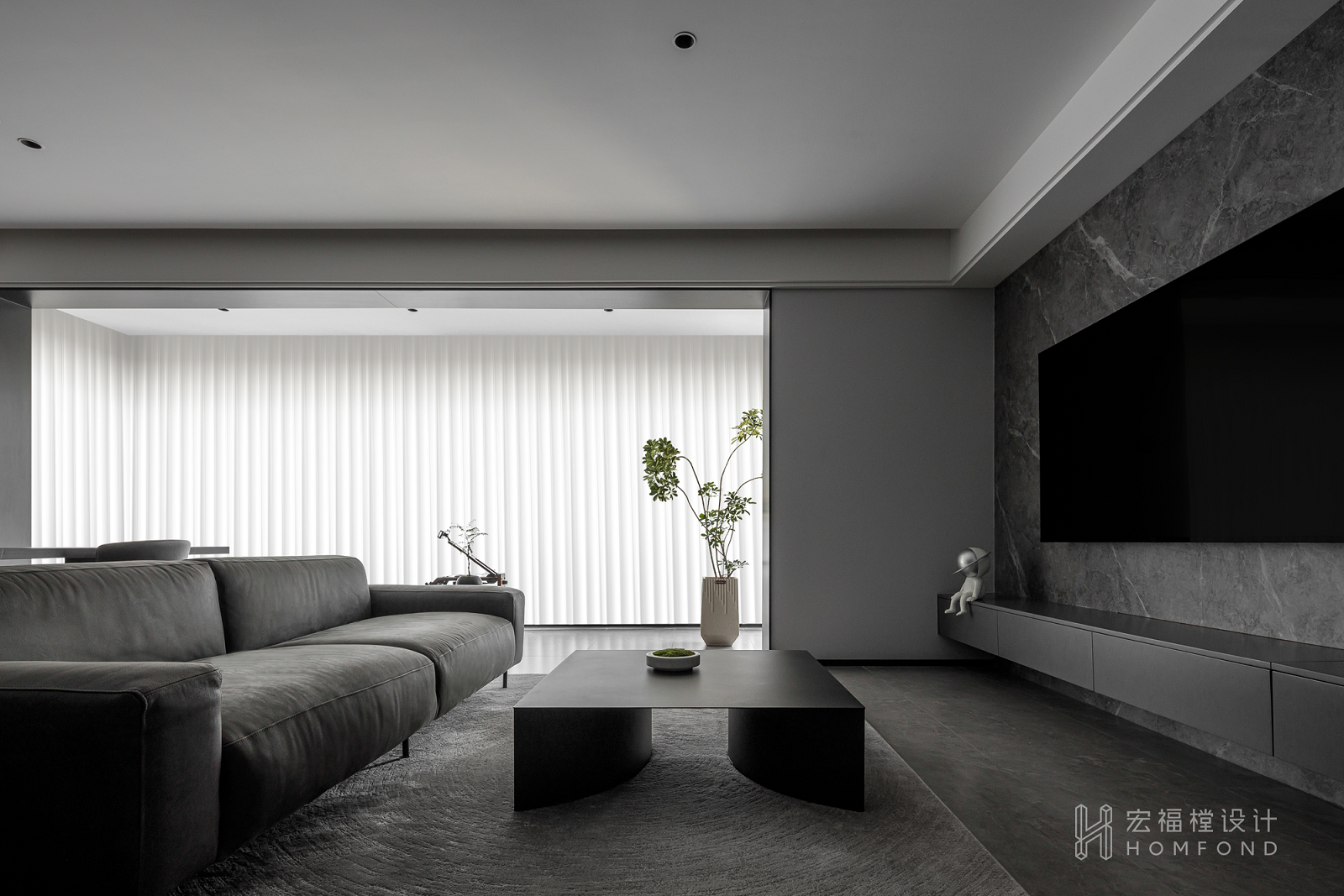 现代简约之家丨中国成都丨成都宏福樘设计-19