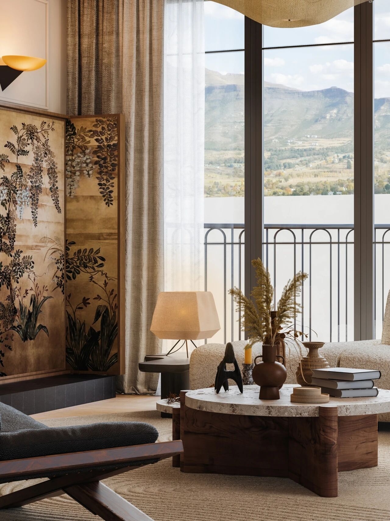 重庆紫檀庄园1300m²曲境别墅丨中国重庆丨美及空间设计-38