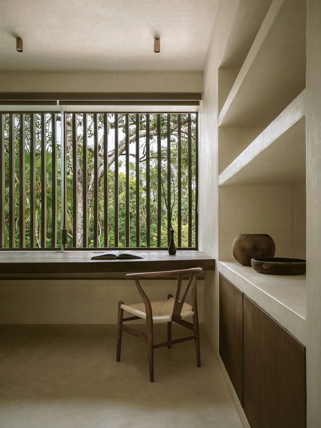 微水泥 侘寂风，打造宁静治愈之所-51