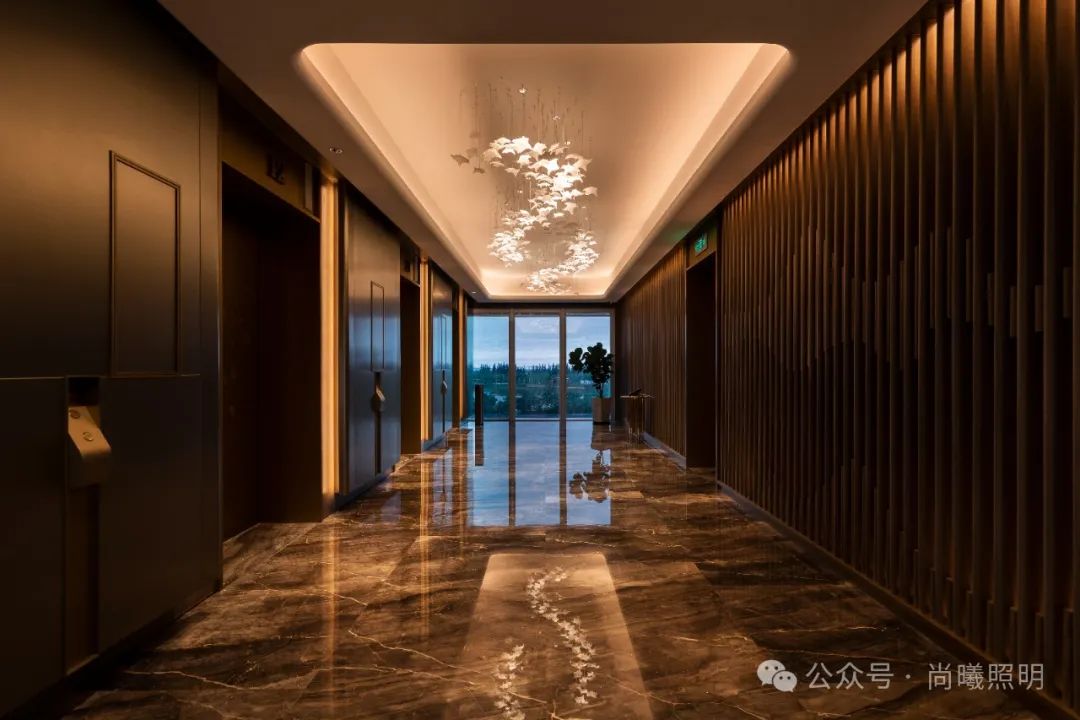 宾至如归的闲适之光 | 晋江温德姆花园酒店室内灯光设计-35