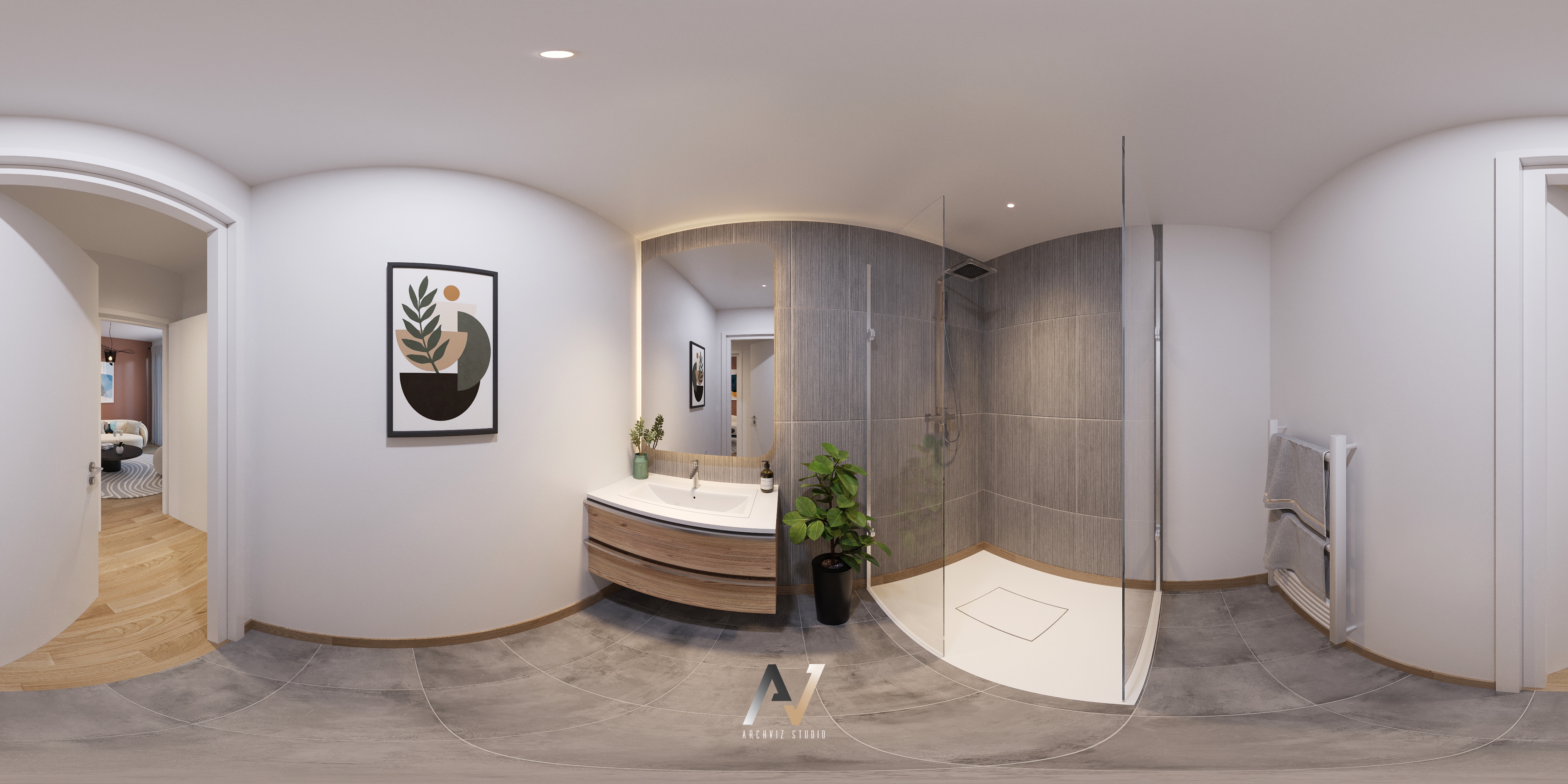 Arca Project | 360 Interior Renderings-3