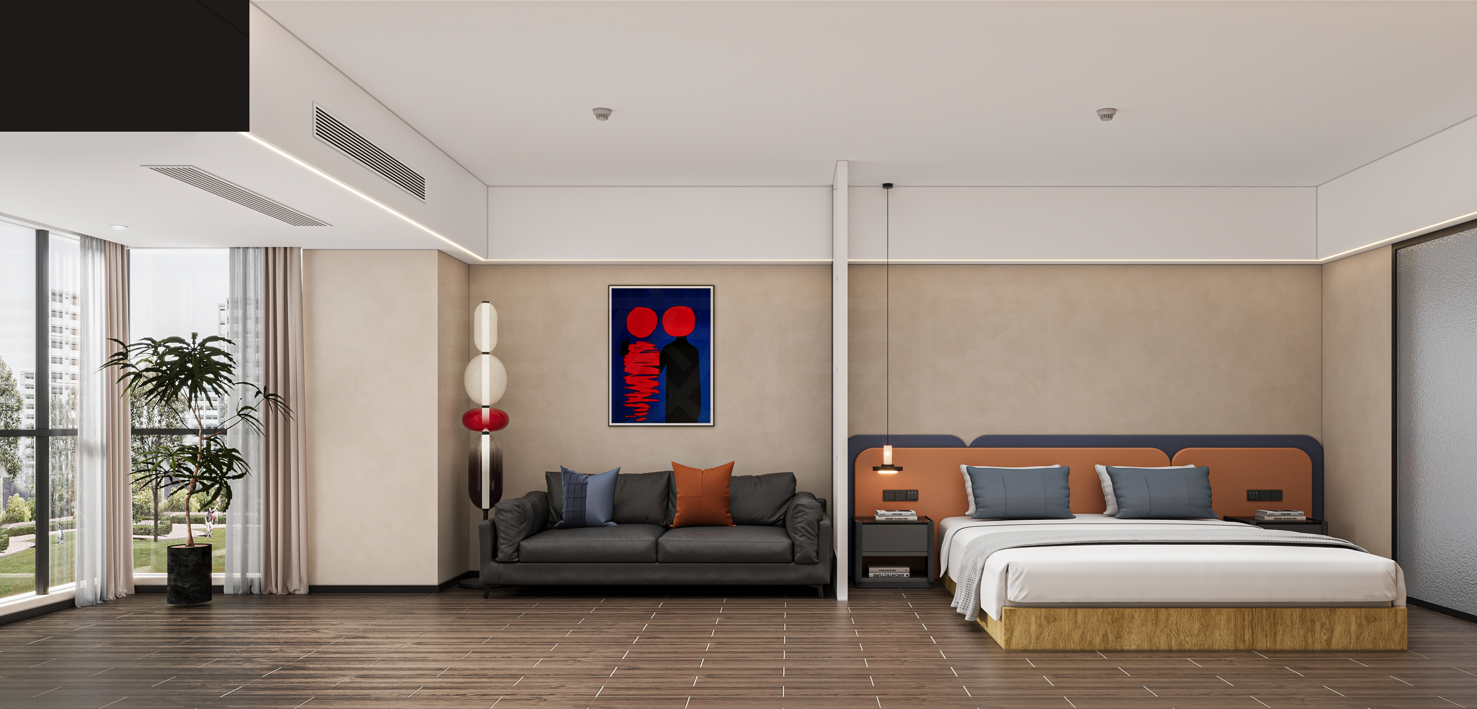 民宿 酒店 效果图-2