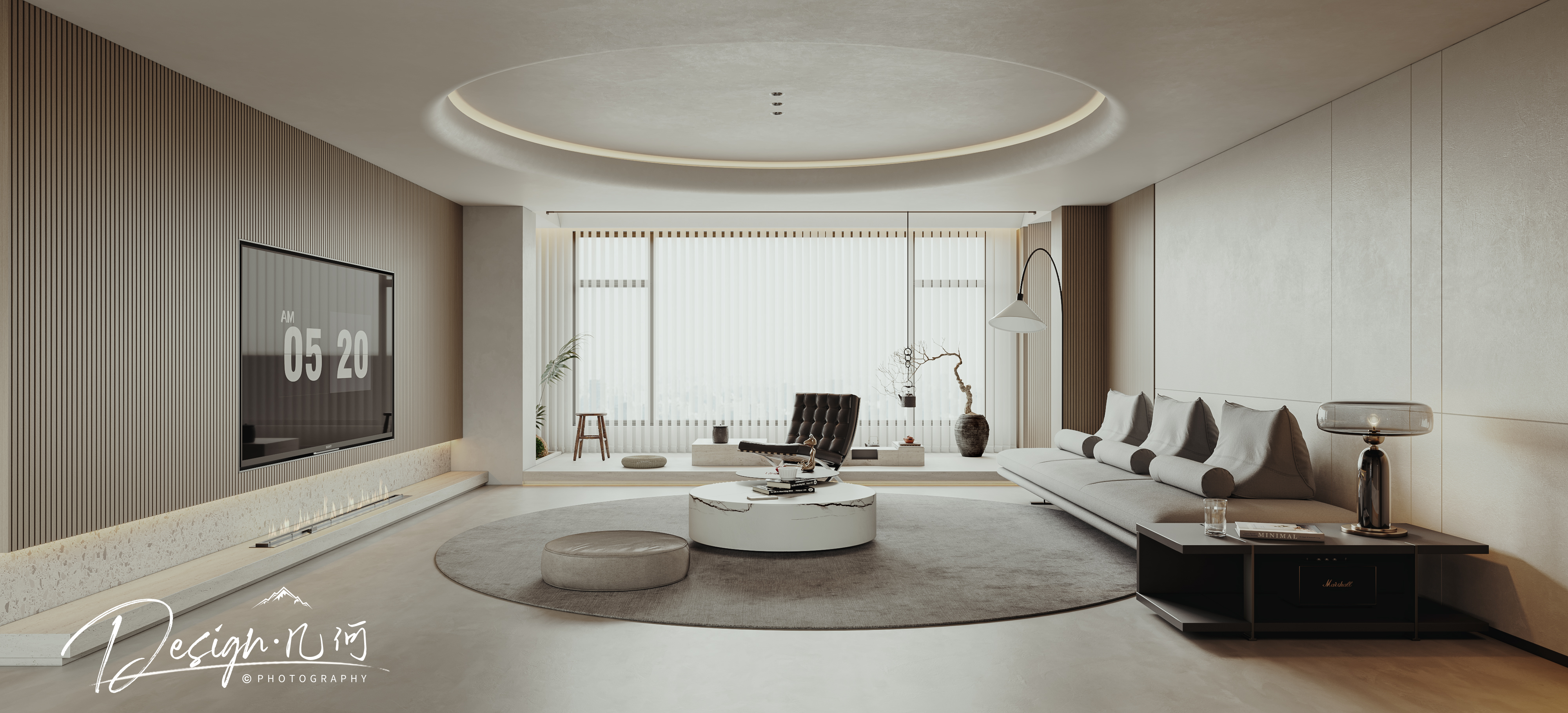 几何空间视觉表现 | 华润瑞府现代风-2