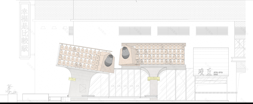 吱丘制面所+咖啡ChicChicBird丨中国武汉丨华中科技大学建规学院+青·微舍(武汉)工作室-57