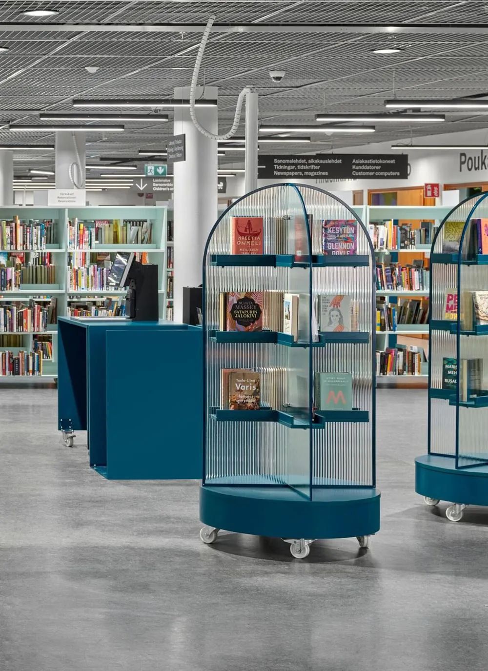 芬兰赫尔辛基城市图书馆丨Sistem 设计团队-12