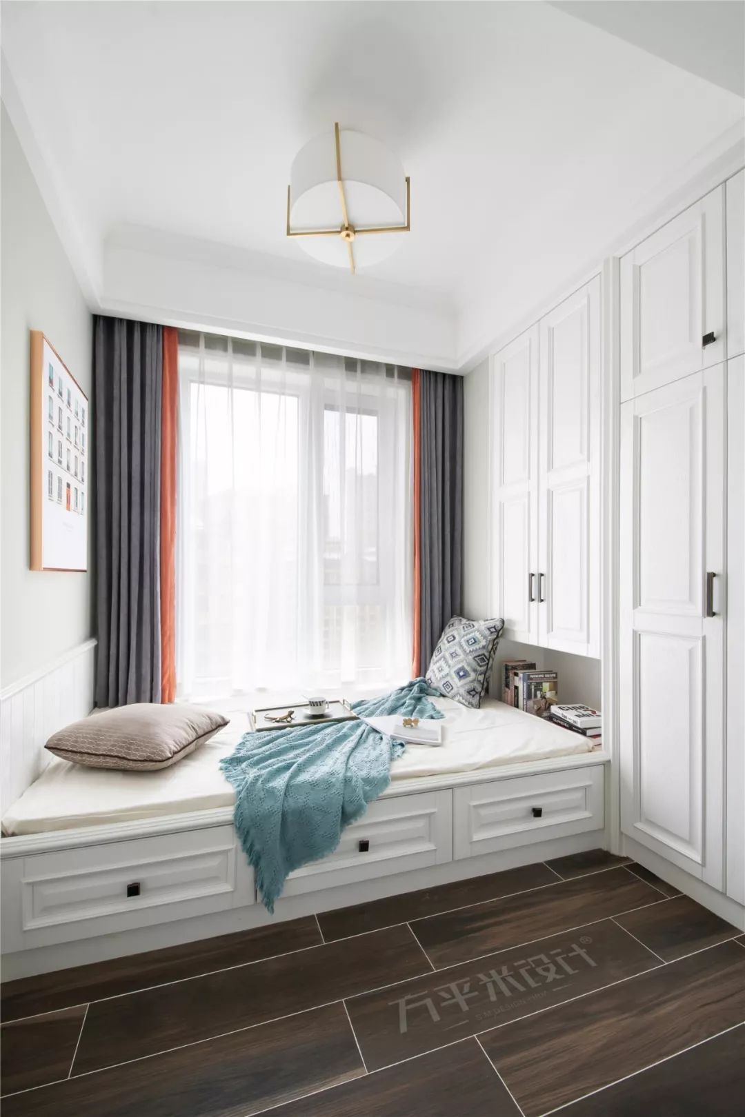 方平米设计 | 现代美式实景新作《相遇缇香》-48