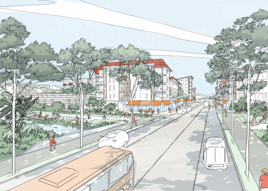 Urban regeneration NPNRU Cap Excellence, Guadeloupe — Ateliers 2/3/4/-34