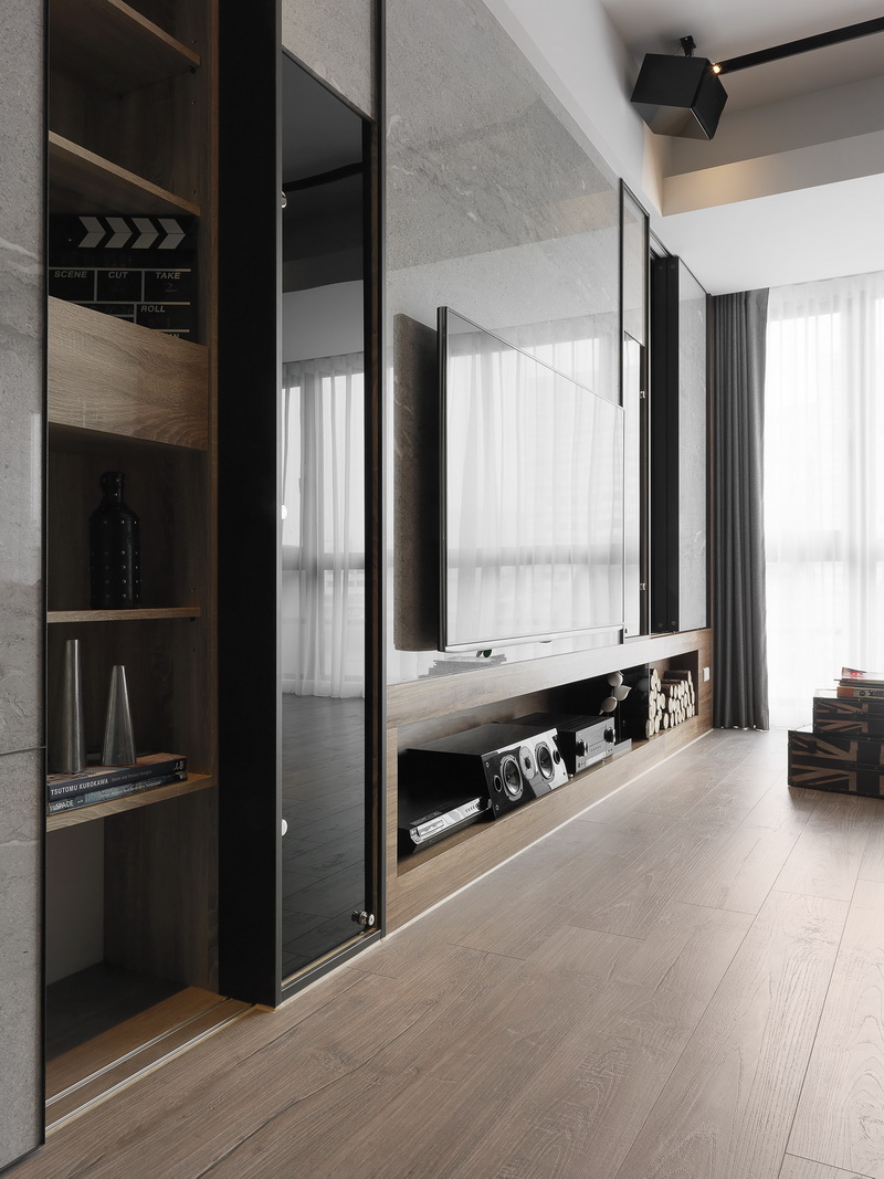 橙白设计——《内湖》45平现代风-13