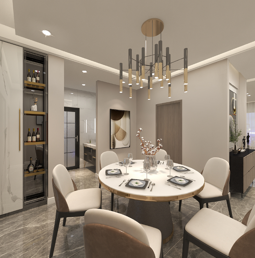 现代轻奢浪漫满屋-6