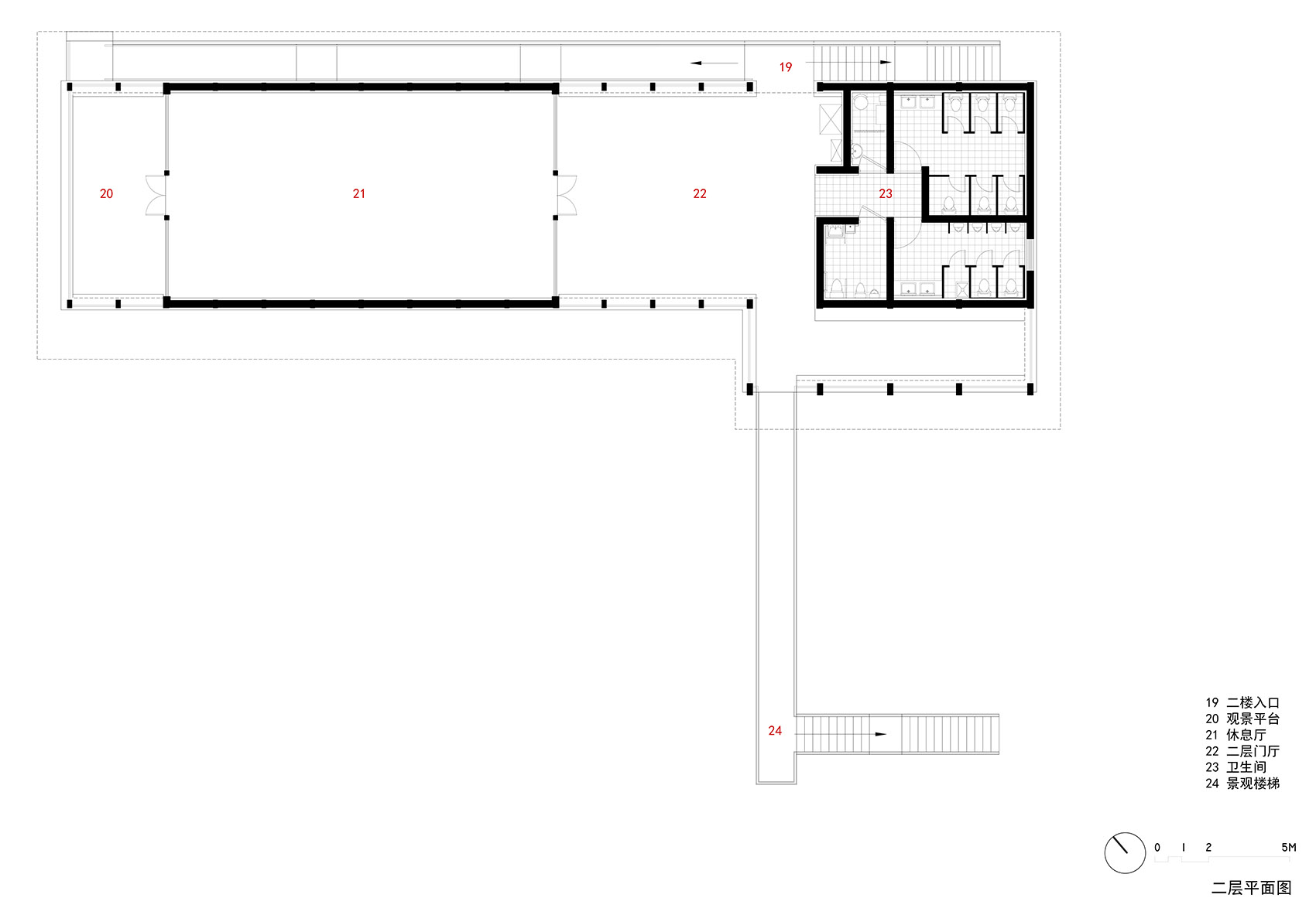 长宁外环生态公园带市民服务驿站丨中国长宁丨致正建筑工作室,冶是建筑-86