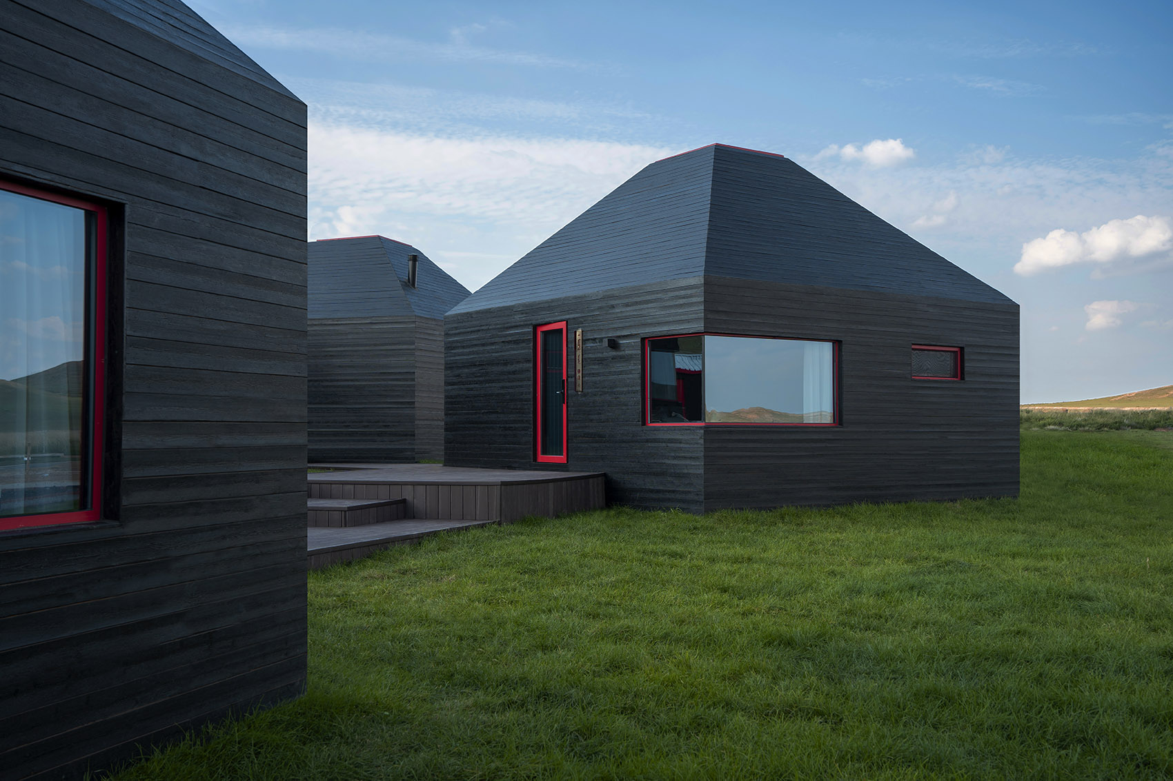 乌兰哈达火山無热宇宙草原新宿丨蒙古丨阁尔建筑-75