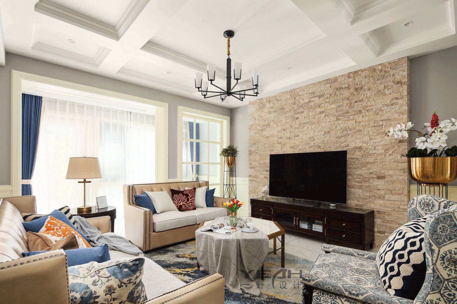 现代园墅的优雅复古空间艺术-33