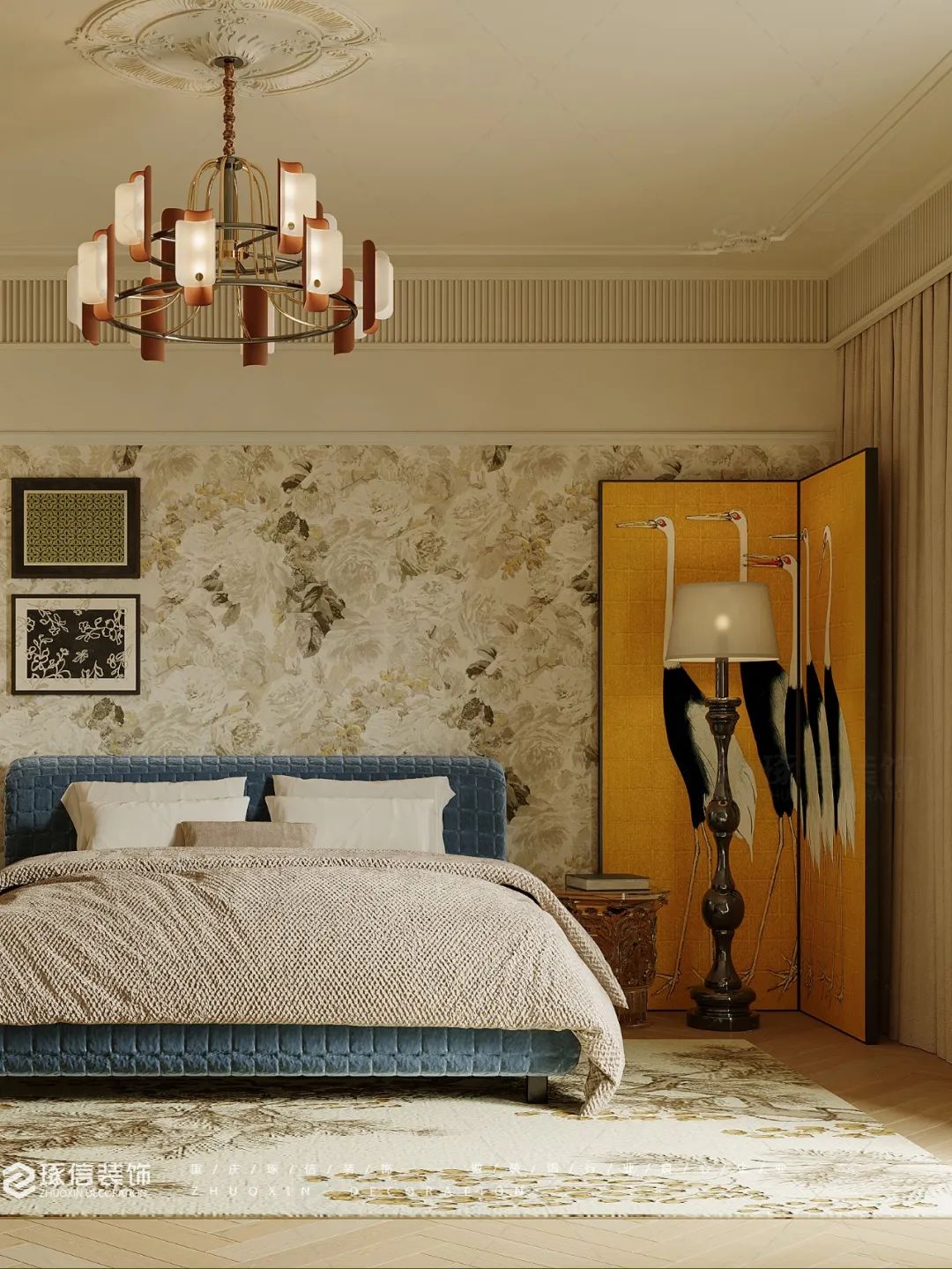 万科渝园 380m²法式中古风家居设计丨中国重庆丨琢信装饰-27