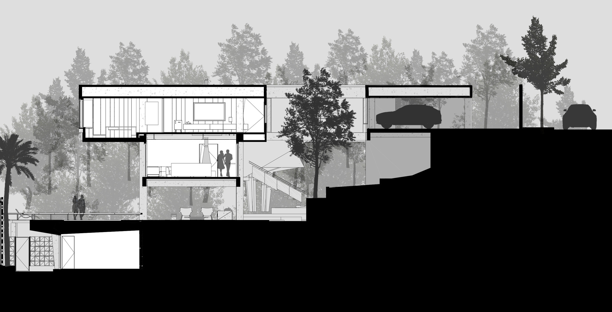 私人许可权之家丨巴西圣保罗丨André Becker-49