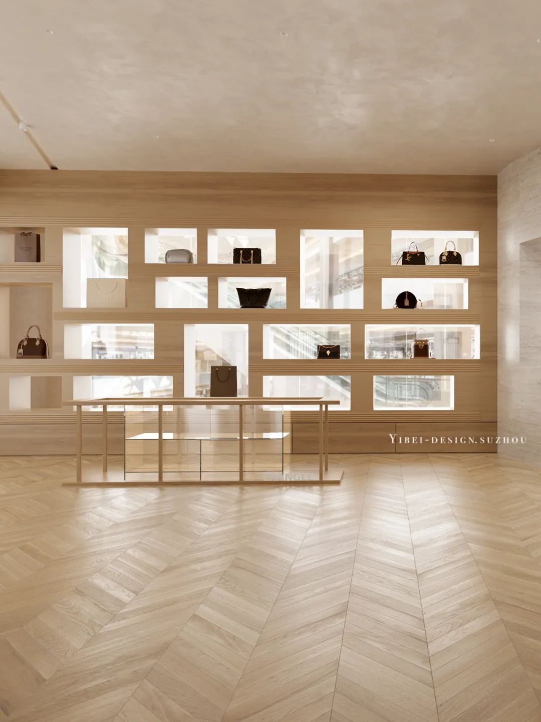 诗意的复古空间 · 中古包包店设计丨中国苏州丨YIBEI DESIGN-21