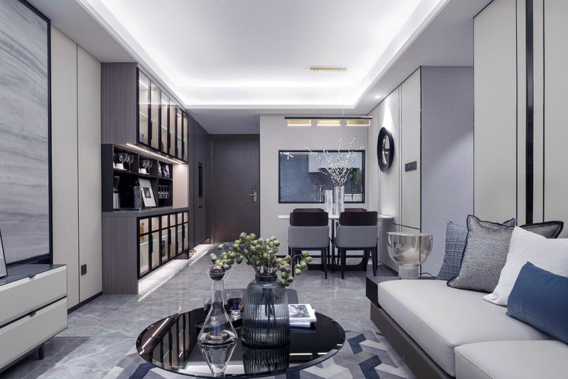 《追光者》—翡翠之光样板间 | 自然与现代共生的舒适空间-21