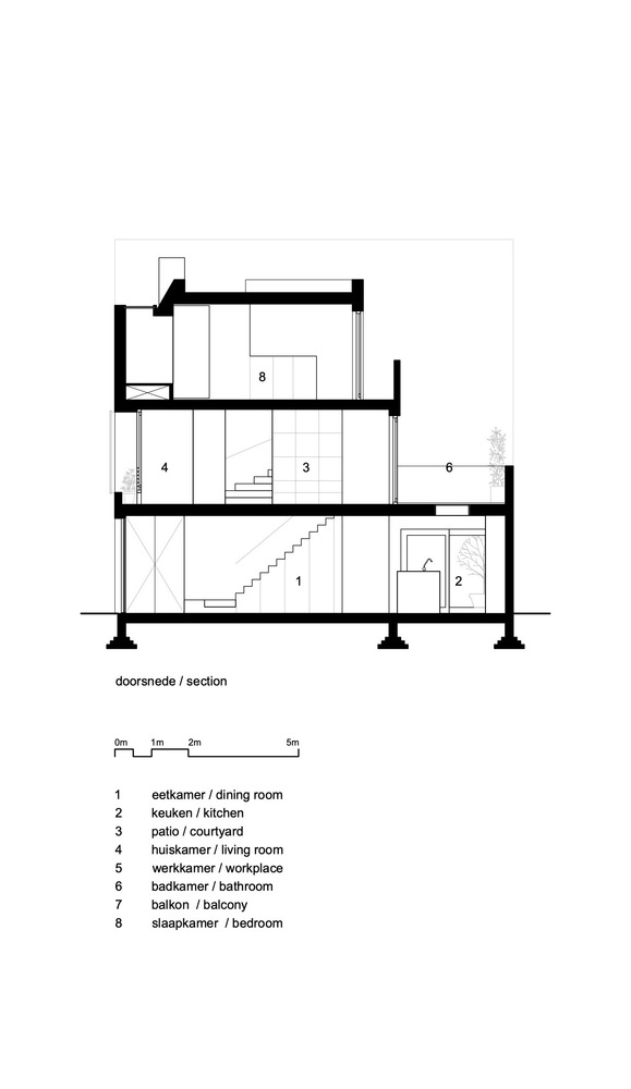荷兰 Utrecht 市 Zecc Architecten 设计的钢铁艺术住宅-33