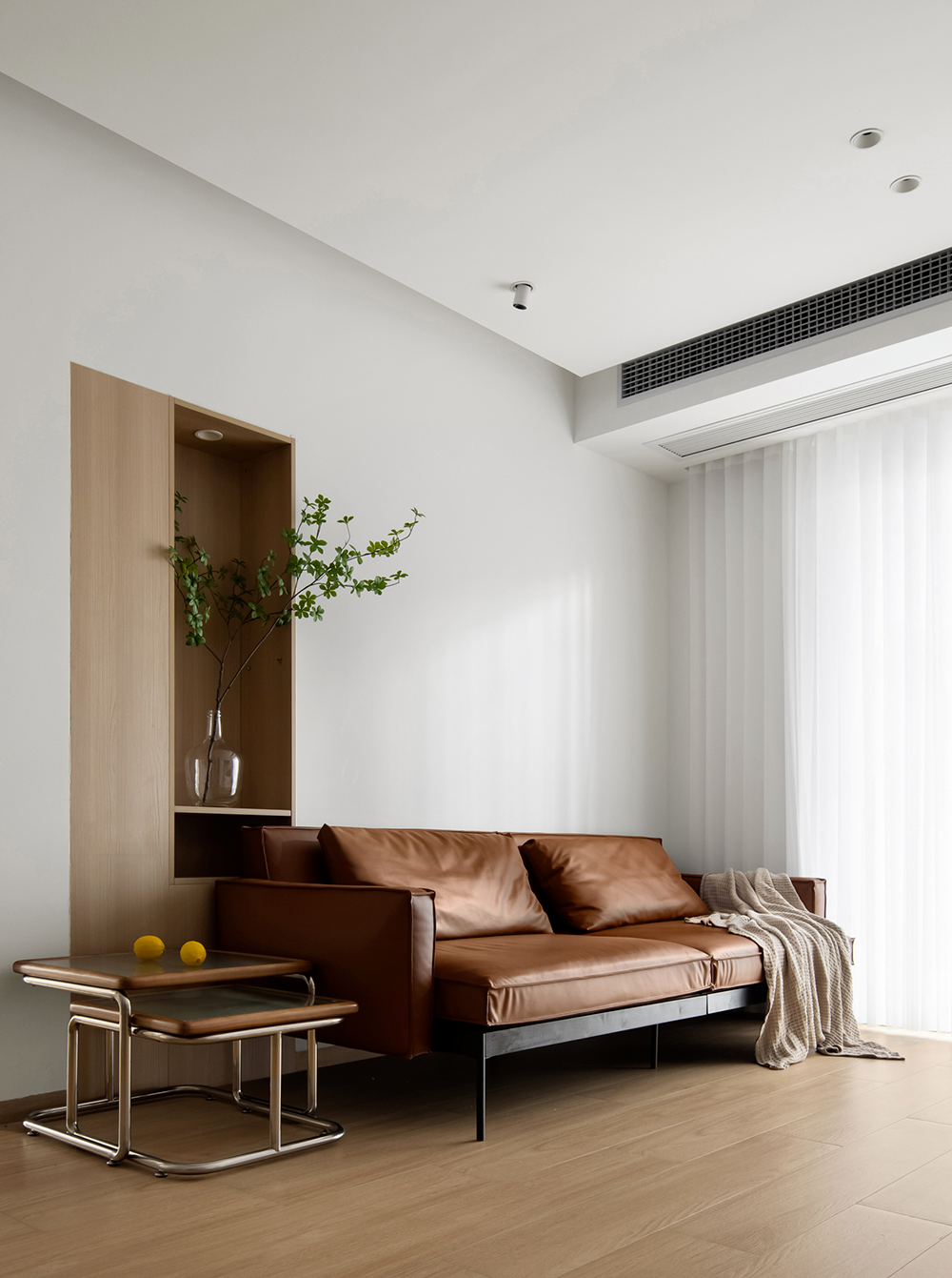 东莞海德·琥珀台 90㎡简约明亮私宅设计丨中国东莞丨六品设计-13