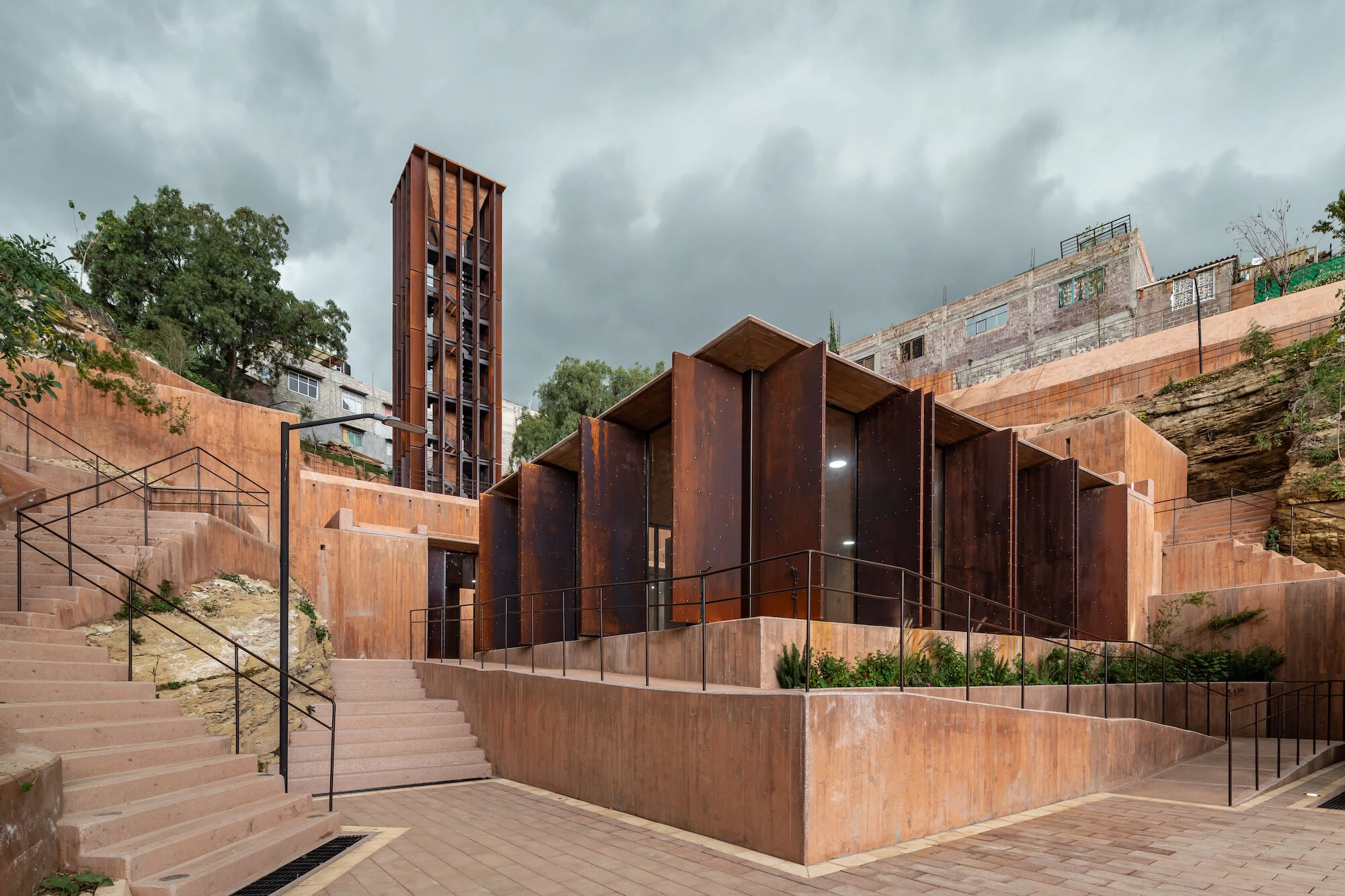 Barranca San Marcos Tultepec 瞭望塔丨墨西哥-47