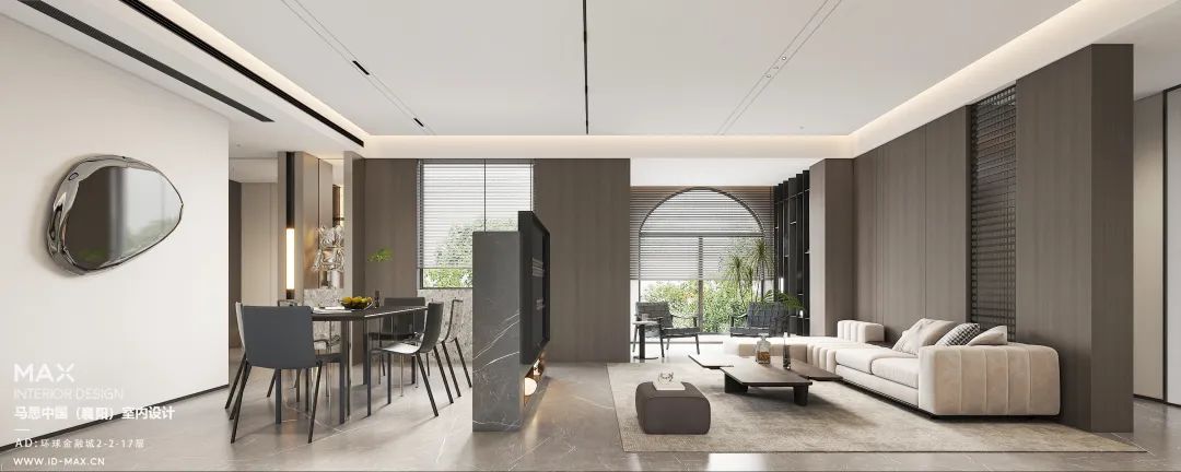 襄阳马思设计 | 200m²顶复意式极简，低调又高级-19