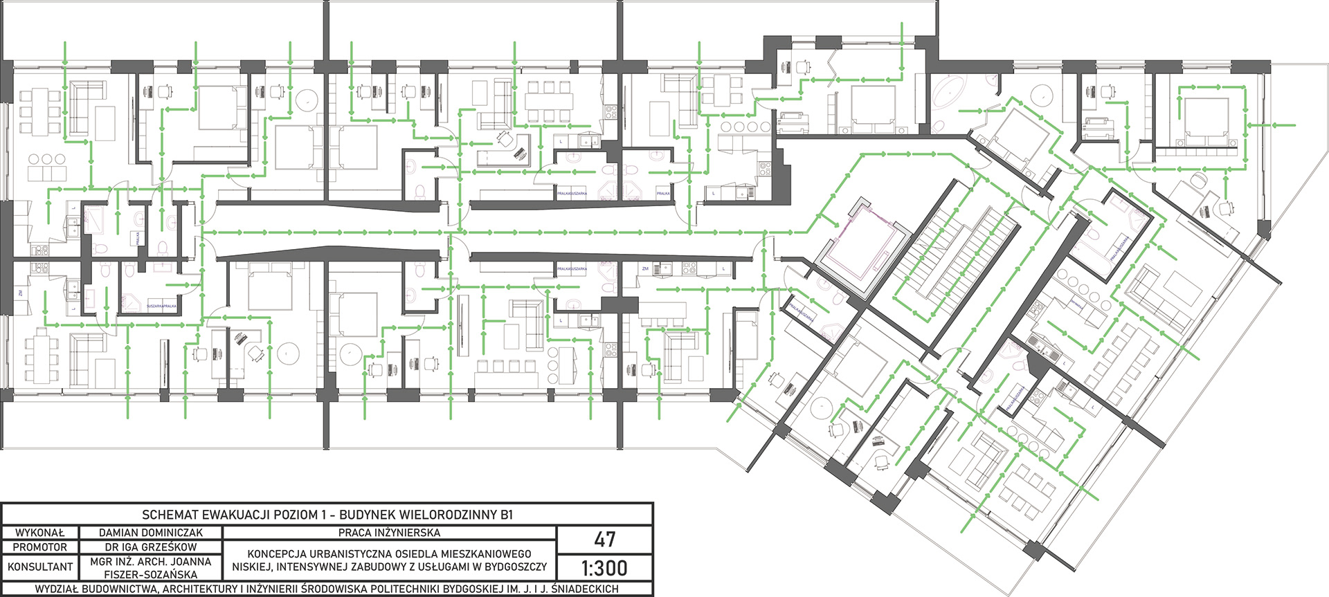 DREWNIANY BUDYNEK MIESZKANIOWY WIELORODZINNY Z CLT-30