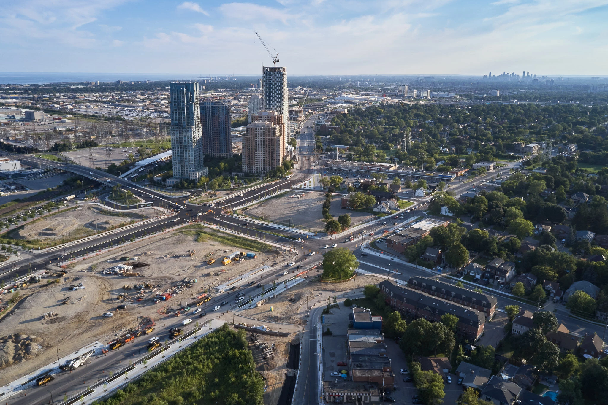 Six Points Interchange Construction-19