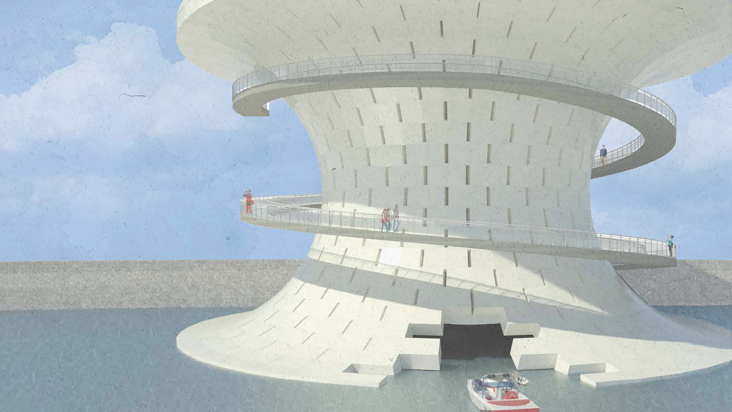 英国黑池海滨重生 | 中央兰开夏大学建筑毕业生赋予新生命-0