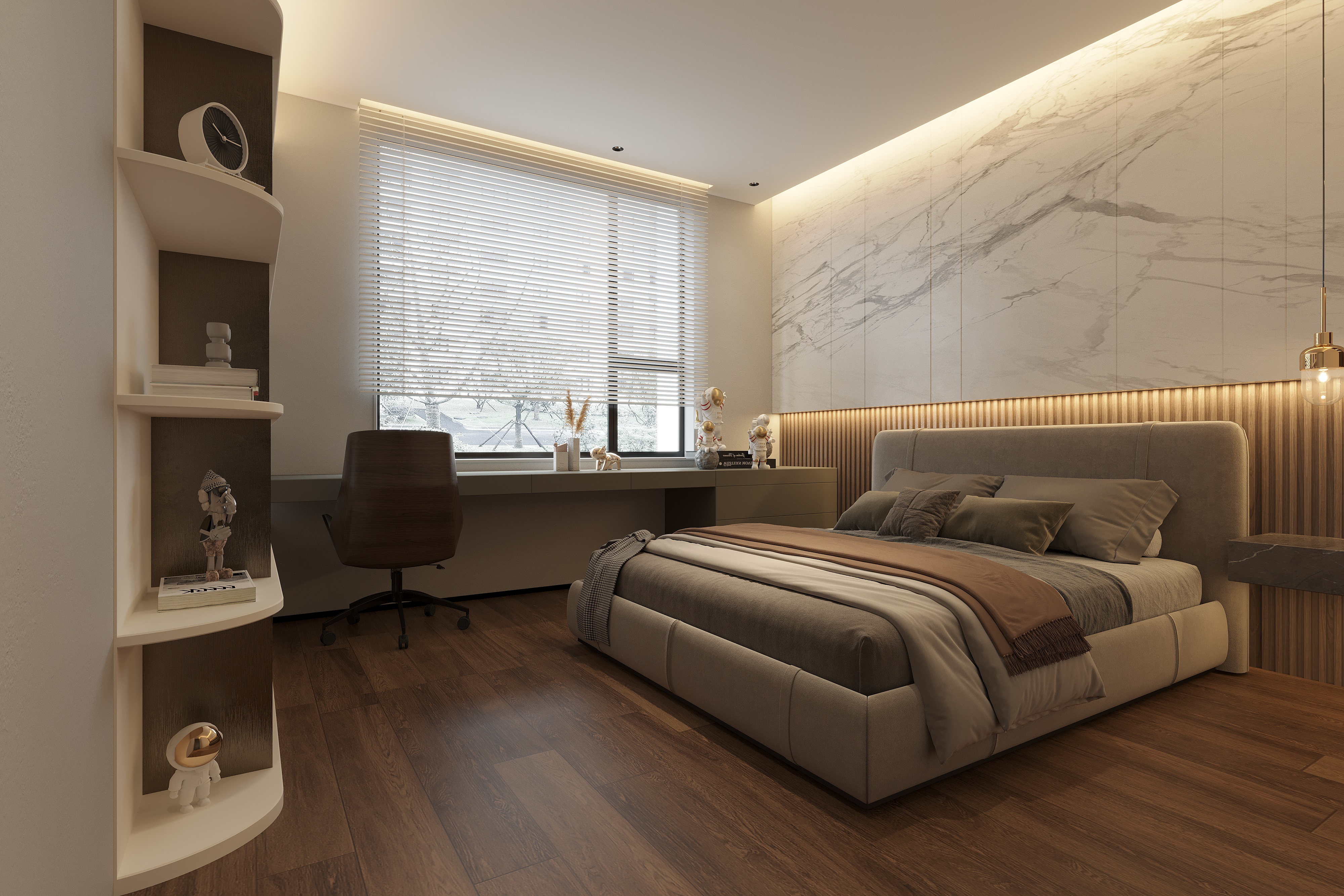 现代简约风格效果图表现-0