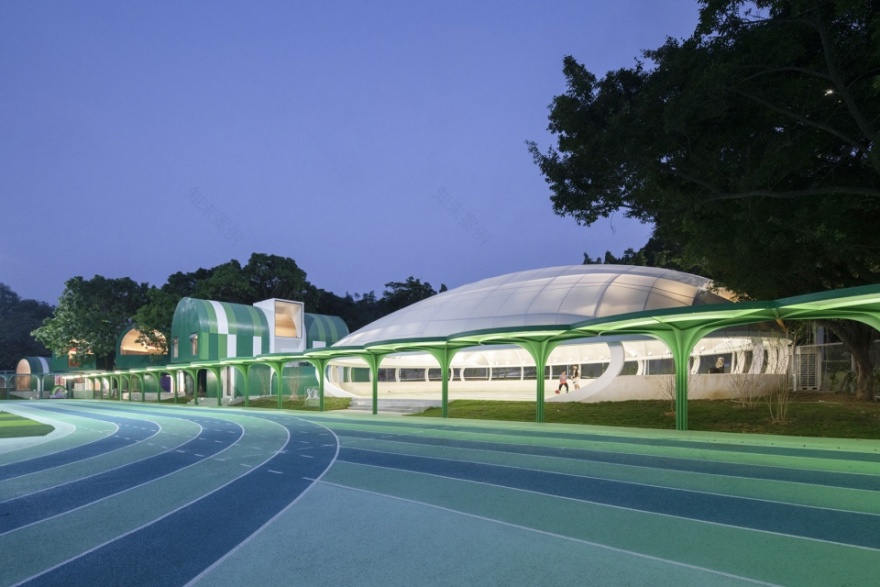 佛山锦屏山麓小学 | 公园里的校园,自然中学习-138