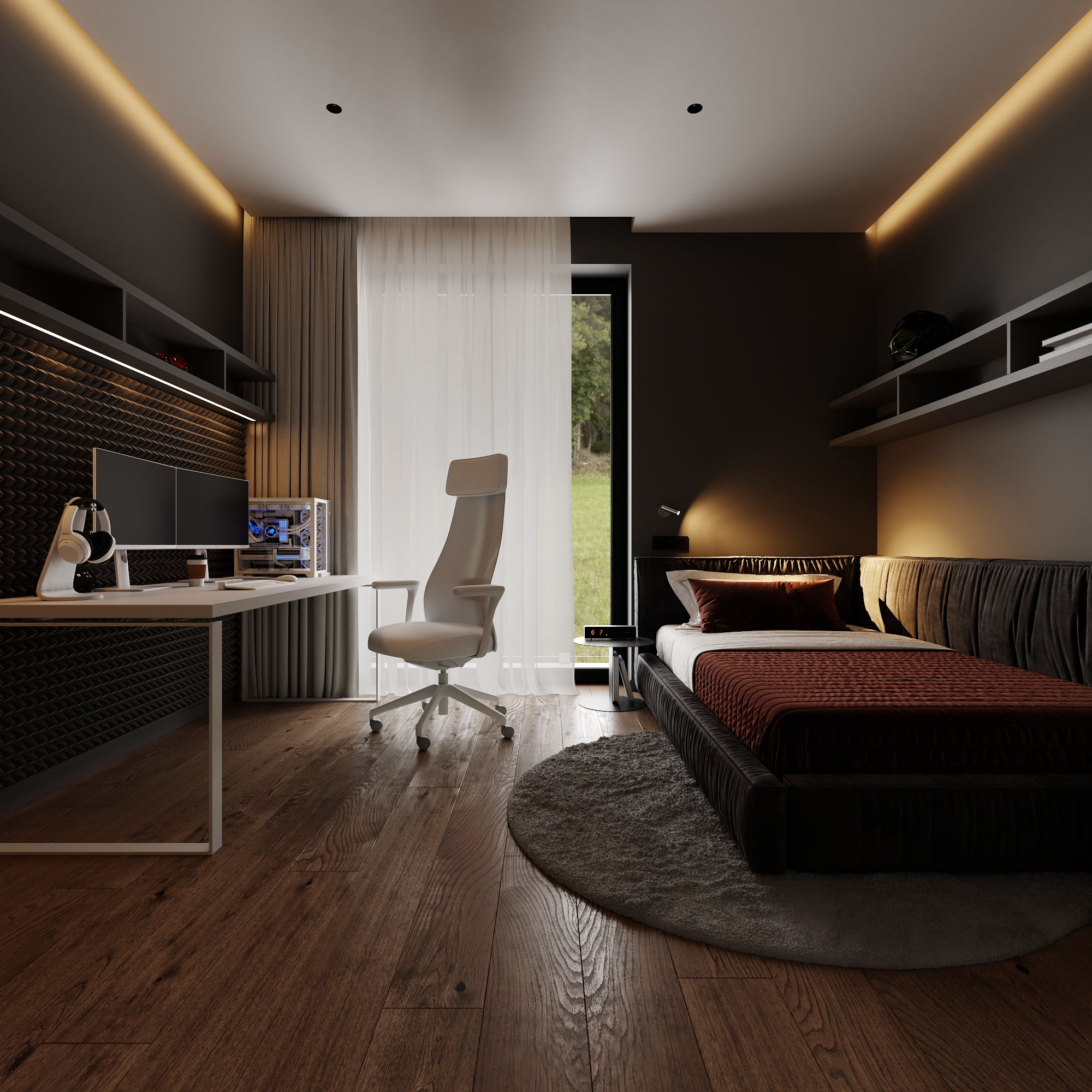 基辅简约风格住宅丨乌克兰基辅丨Bodes studio-47