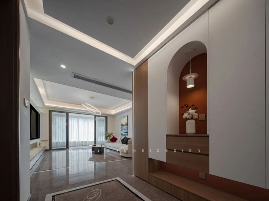 现代简约风的精装房改造 · 长沙・梅溪华府丨中国长沙丨住美设计-23
