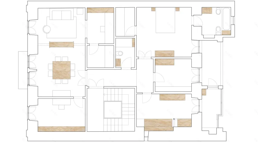 佩尼亚公寓丨葡萄牙里斯本丨Paulo Moreira Architectures-53