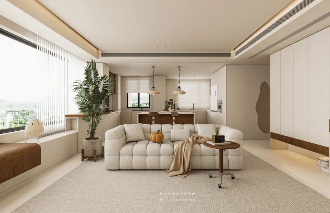 【首发】MH设计新作：多巴胺质感空间▏释放设计精神的内在表达-67