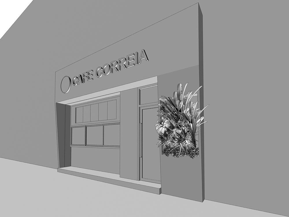 原木温暖明亮咖啡外卖店 CAFE CORREIA，紧凑布局提升售卖体验-4