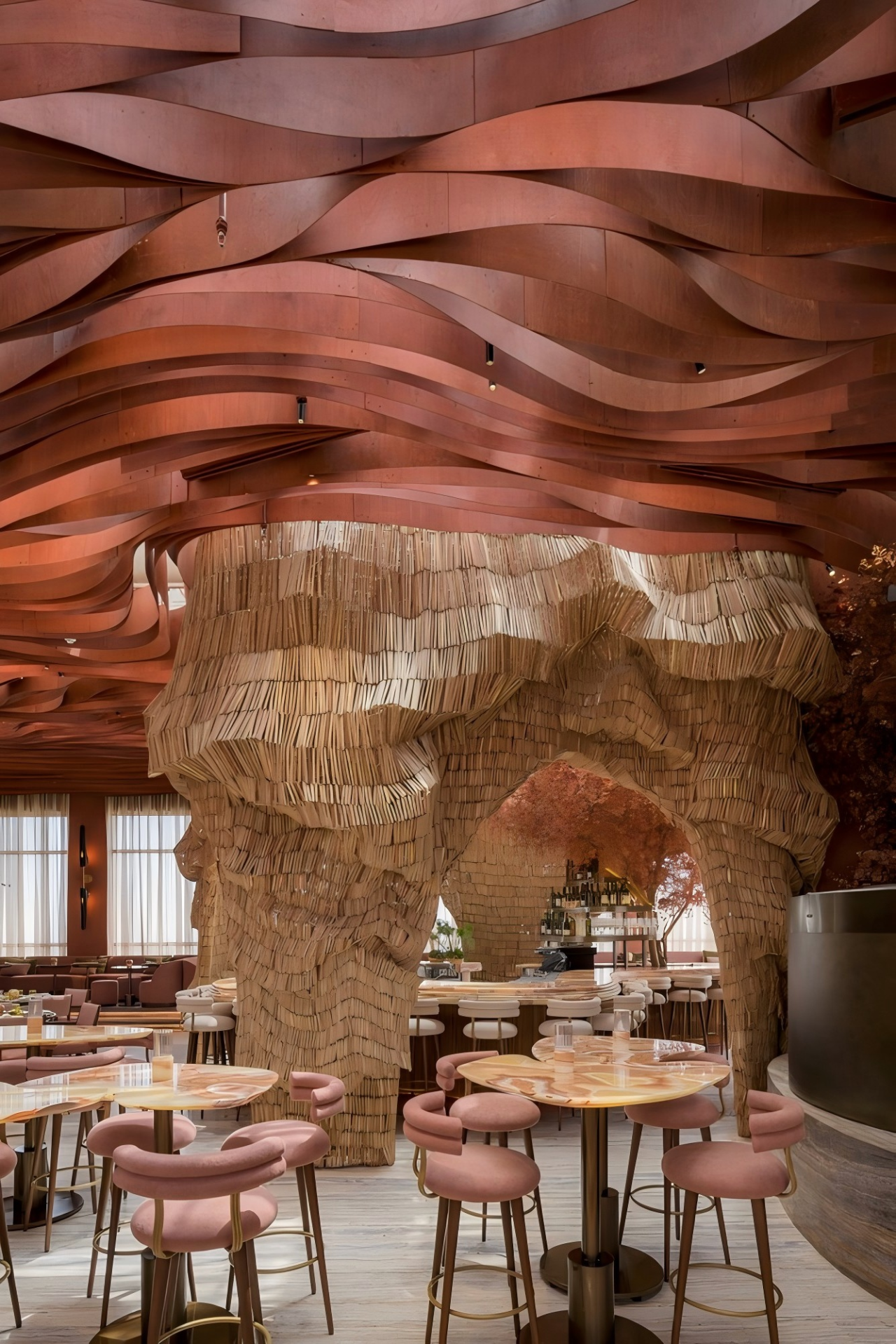 露西达餐厅酒吧丨埃及开罗丨Shahira Fahmy Architects-34